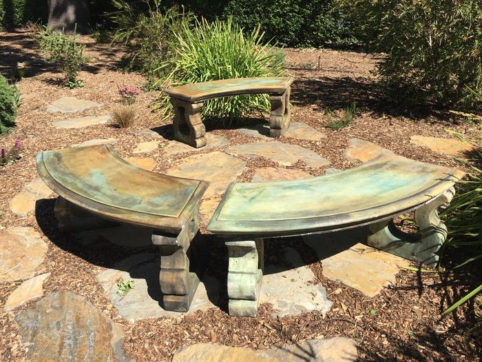 Curved bench seats $260
Height 40cm and width 120cm